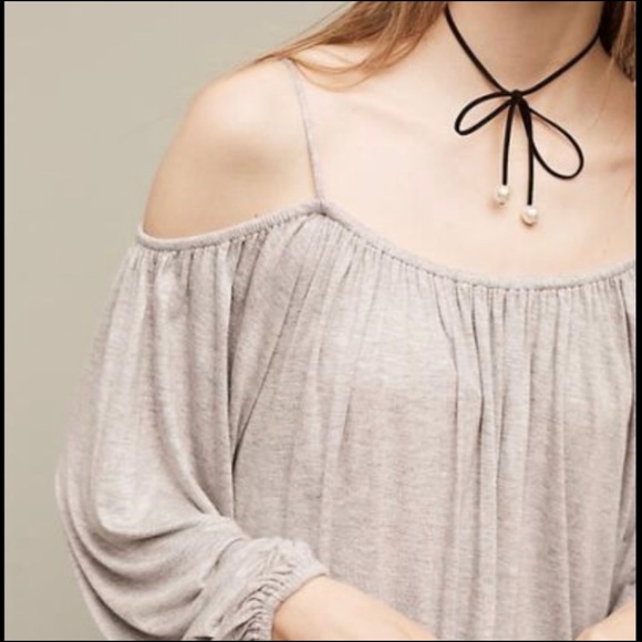 BUNDLE! Two Anthropologie off the shoulder tops! - Picture 2 of 6